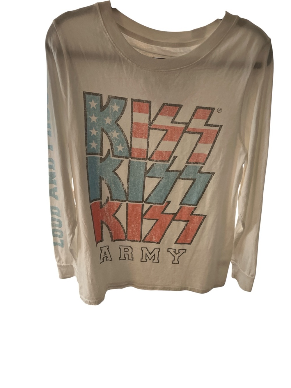 Recycled Karma KISS Army "Loud and Proud" long-sleeve tee